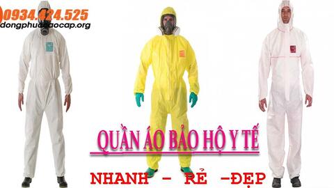 QUẦN ÁO CHỐNG HÓA CHẤT AN TOÀN CHO NGƯỜI BỆNH MÙA DỊCH COVID 19 NĂM 2020 NÀY !