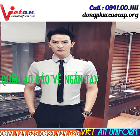 QUẦN ÁO BẢO VỆ NGẮN TAY 17