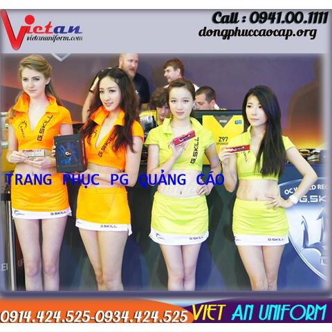 ĐỒNG PHỤC PG QUẢNG CÁO 18
