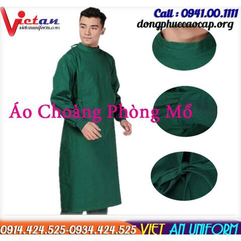 ÁO CHOÀNG PHÒNG MỔ 10