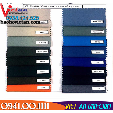 VẢI KAKI THÀNH CÔNG 01