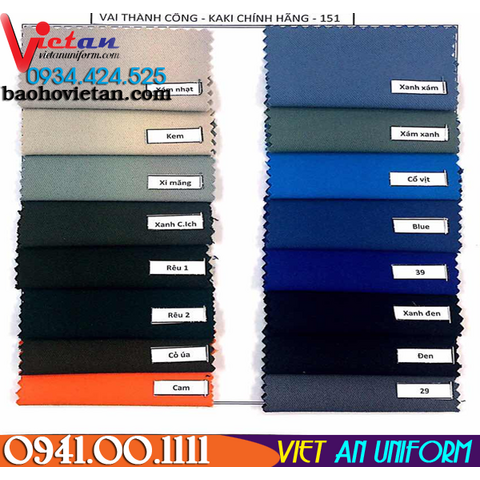 VẢI KAKI THÀNH CÔNG 07