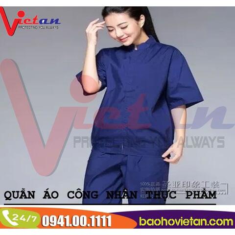 QUẦN ÁO CÔNG NHÂN THỰC PHẨM 03