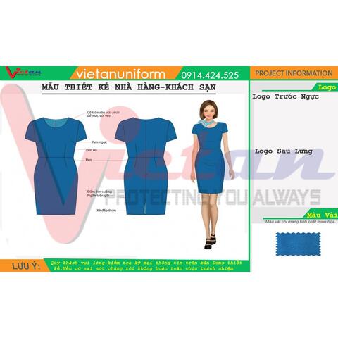 Mẫu Thiết Kế Đồng Phục Nhà Hàng -Khách Sạn NHKS089