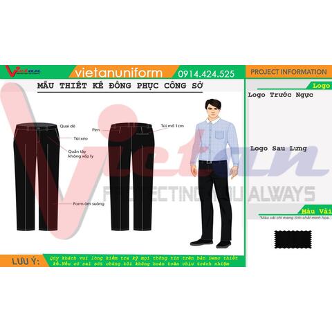 Mẫu Thiết Kế Đồng Phục Công Sở ĐPCS073