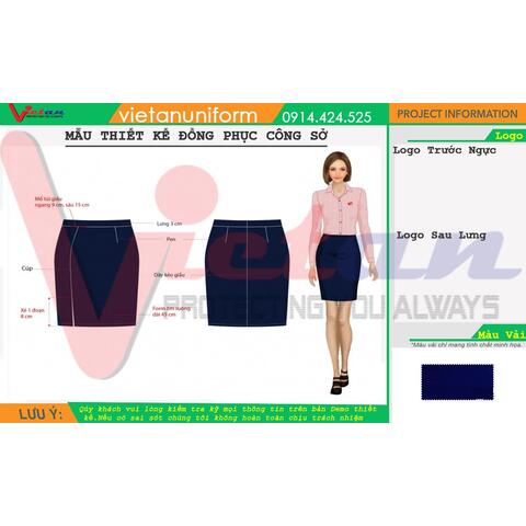 Mẫu Thiết Kế Đồng Phục Công Sở ĐPCS075